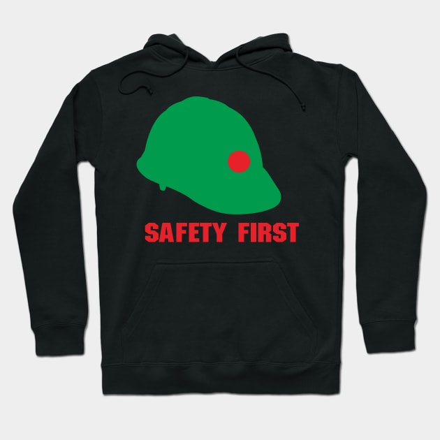 Safety First Helmet Hoodie by Hat_ers